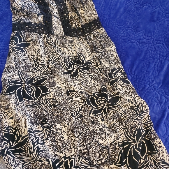 Anthropologie Holding horses black and white dress - Picture 4 of 5